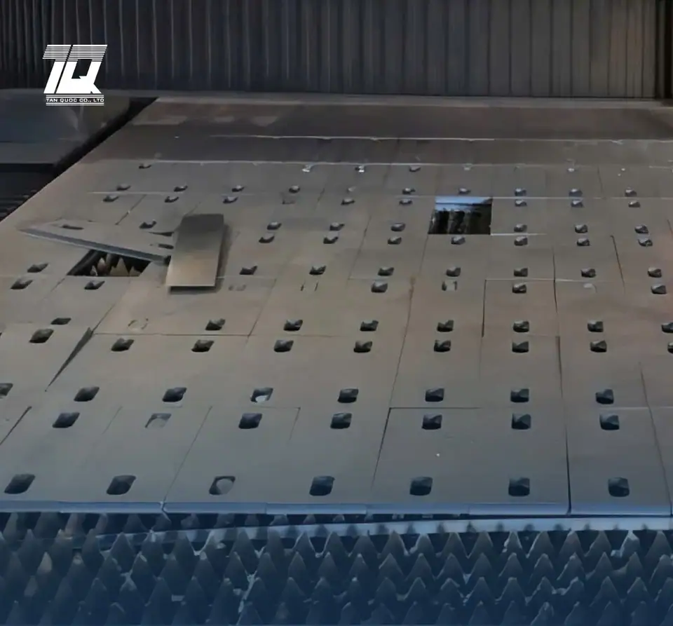 Thép bản mã cắt CNC theo bản vẽ – hình ảnh thực tế 9