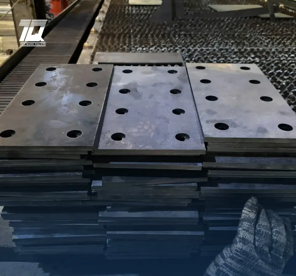 Thép bản mã cắt CNC theo bản vẽ – hình ảnh thực tế 7