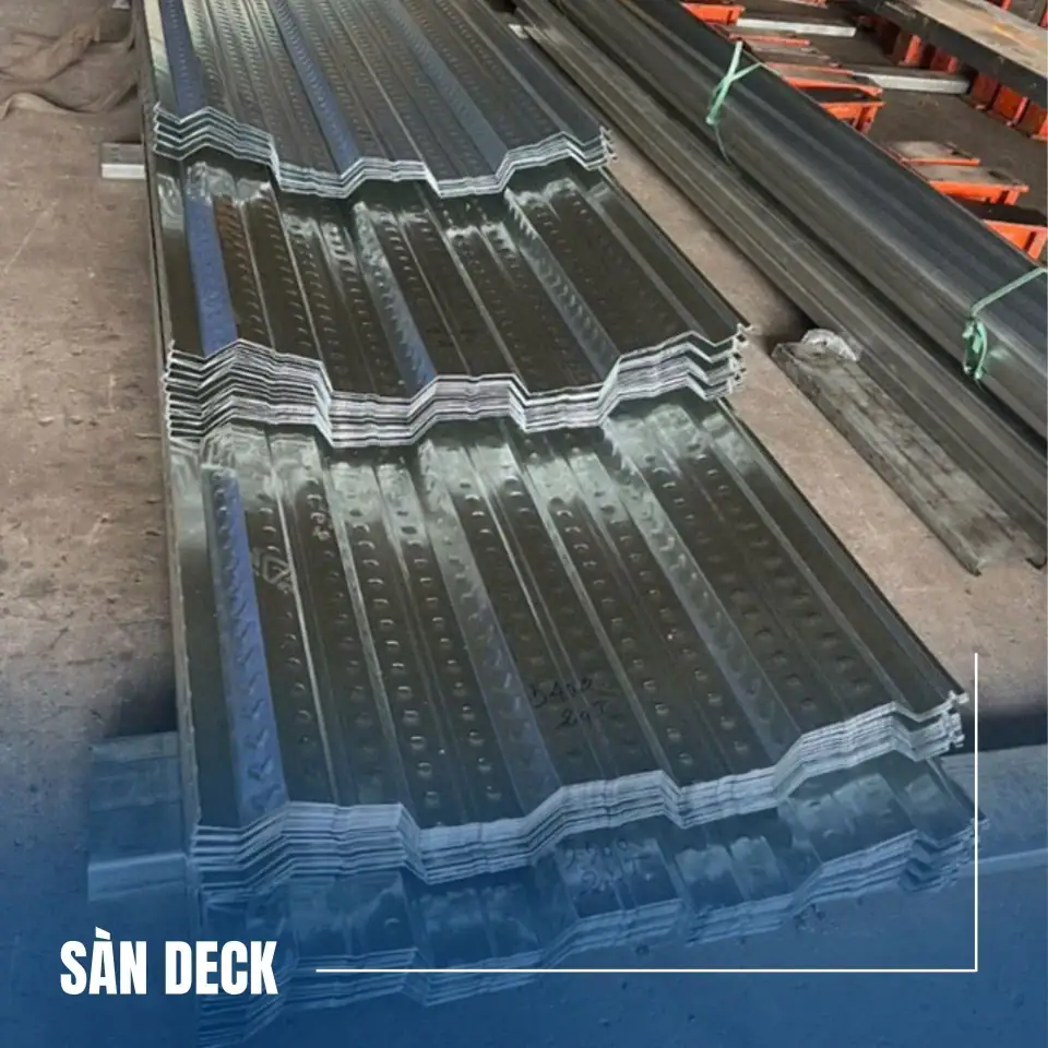 Tôn sàn deck – hình ảnh thực tế 3