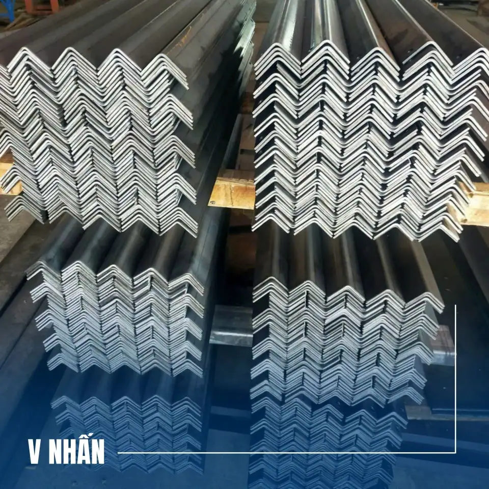 Thép L nhấn (V chấn từ thép tấm) – hình ảnh thực tế 2
