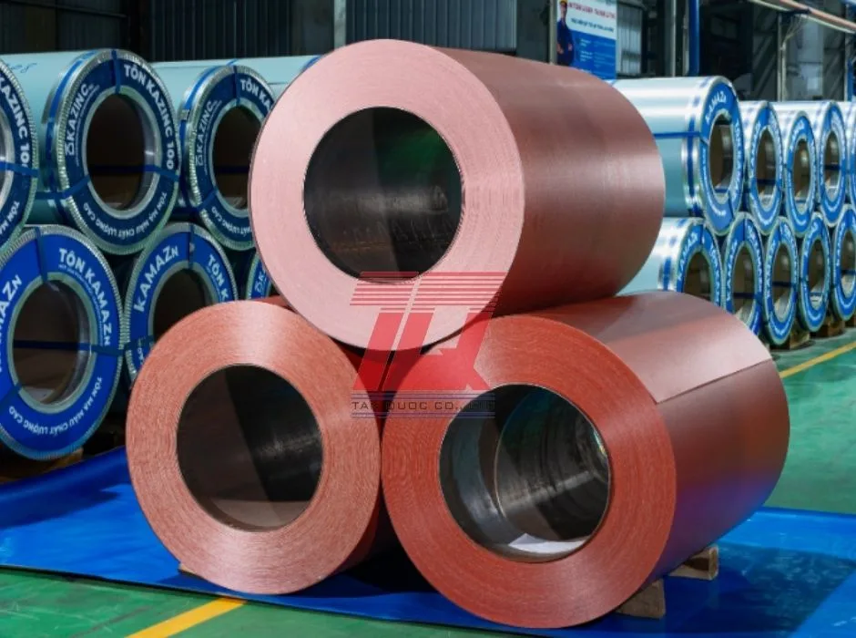 Thép cuộn mạ màu PPGI / PPGL
