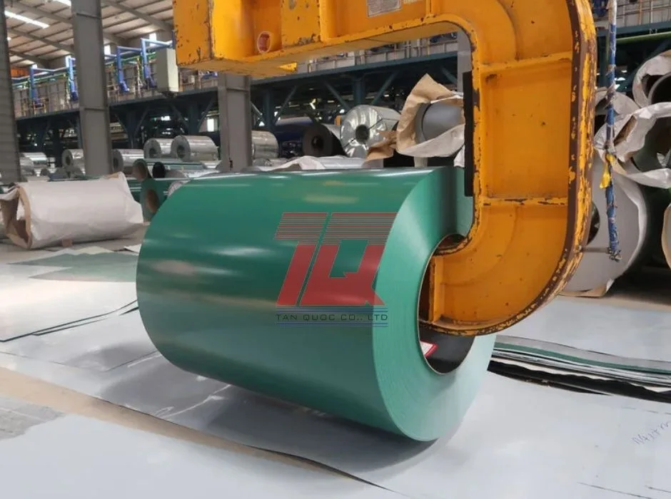 Thép cuộn mạ màu PPGI / PPGL – hình ảnh thực tế 2