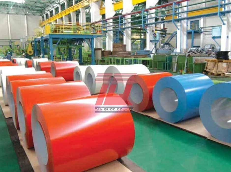 Thép cuộn mạ màu PPGI / PPGL – hình ảnh thực tế 5