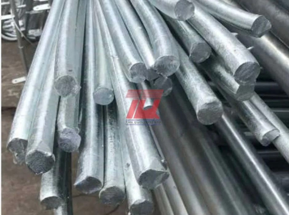 Thép phi tròn trơn mạ kẽm